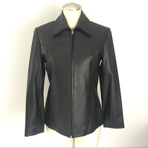 NWOT AM Studio by Andrew Marc leather jacket